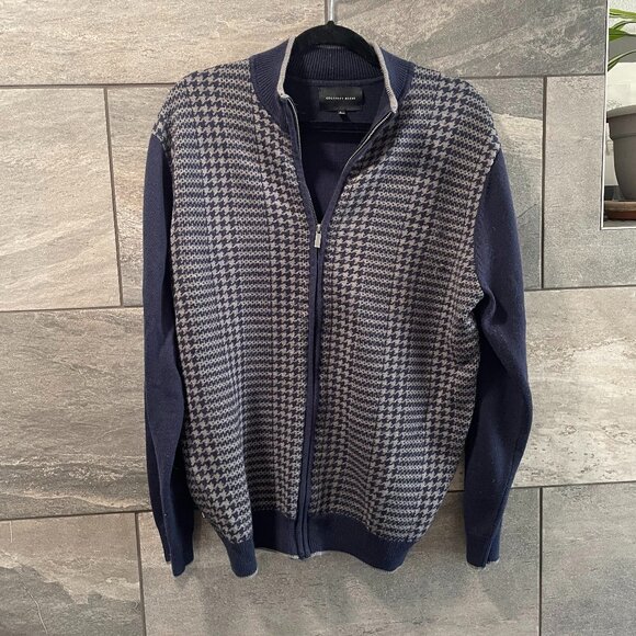 Geoffrey Beene Sweater Blue L - Picture 1 of 4